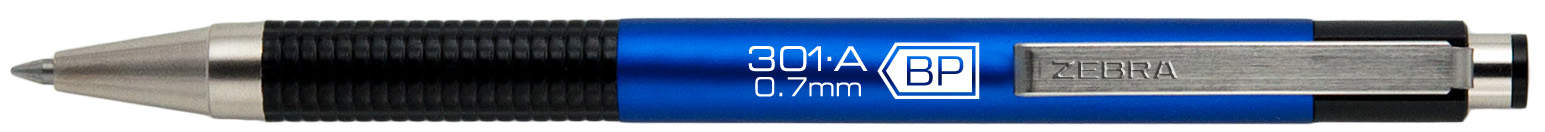 301A Retractable Ballpoint 0.7mm Blue