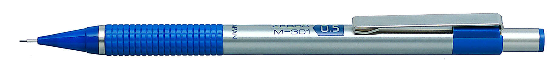 M-301 zebra mechanical pencil stainless steel 1