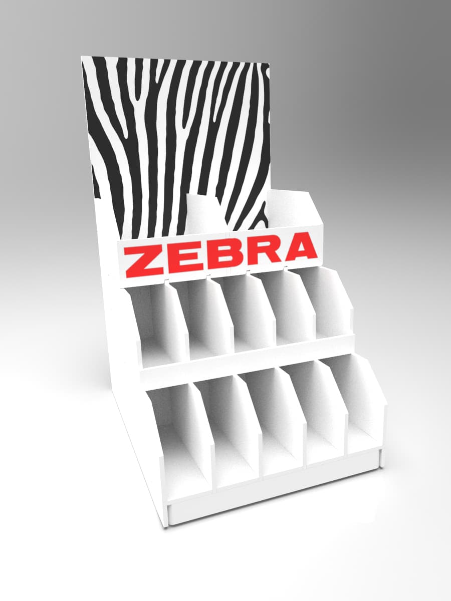 P12 Zebra display