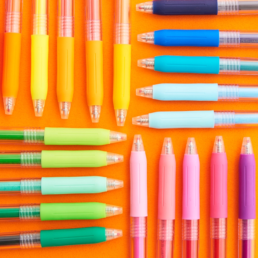 Sarasa clip gel pens eco-friendly